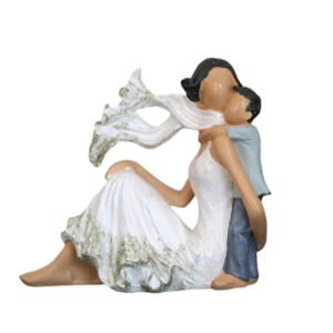 Mumma and Baby Statue Mother Child Showpiece Home Decor Multicolor Polyresin Pack of 1 (JCHD004-Ma Beta 0 No_Free)