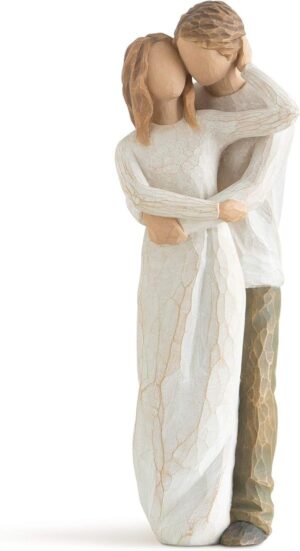 Family Figurines Resin Sculpture Home Decor Loving Couple (JCHD008-Small Standing Couple 0 No_Free)