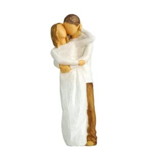 Family Figurines Resin Sculpture Home Decor Loving Couple (JCHD009-PRE PRG COUPLE 0 NO_Free)