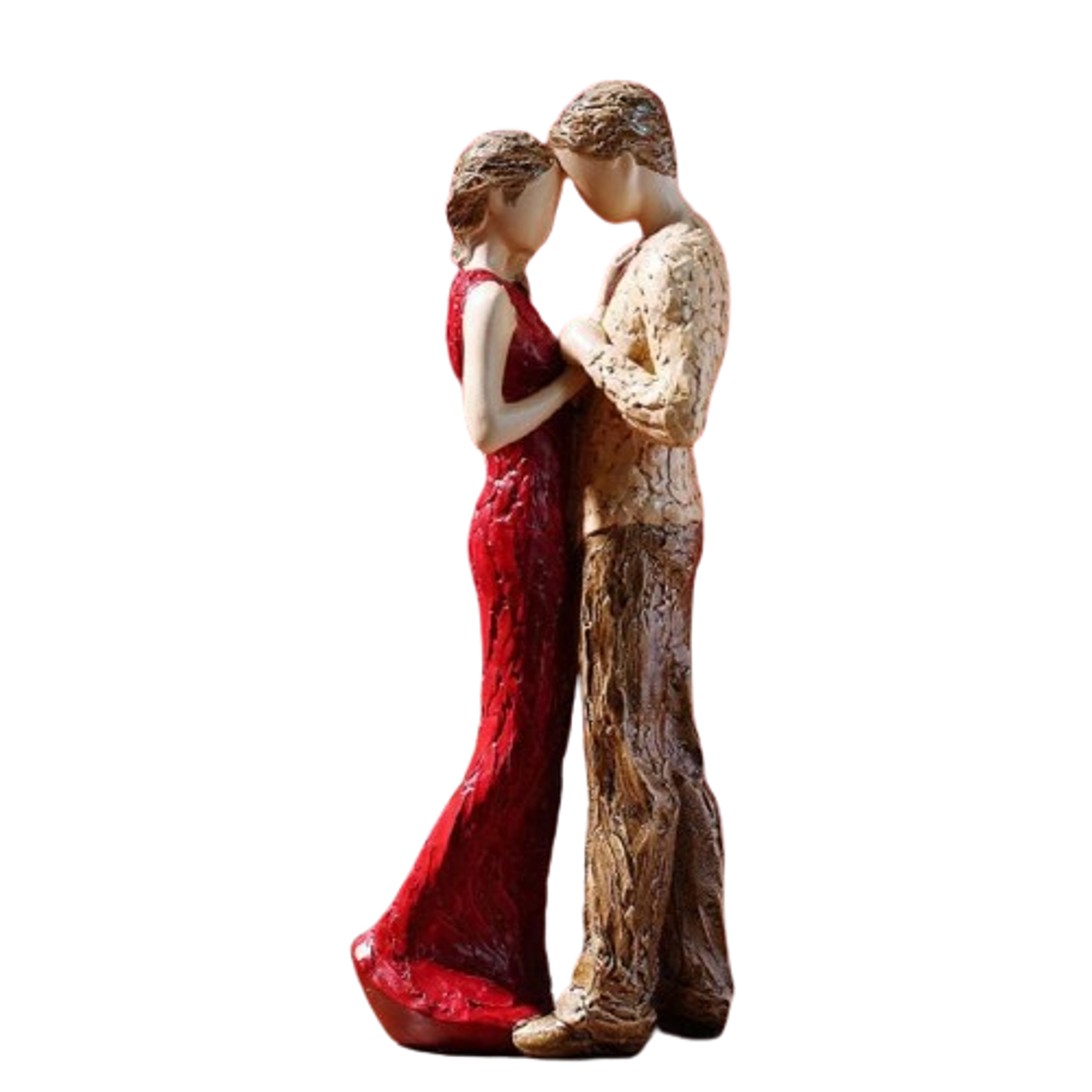Polyresin Dancing Couple Idol Statue Showpiece for Home Decor Decoration and Gifting (1 Piece, 9270) Multi Colour-Sweet, Toy Figure (JCHD011-DANCING COUPLE 0 NO_Free)