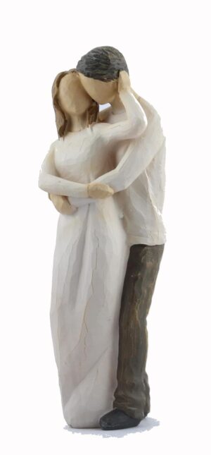 Collection Couple Statue/Love Pose/Decorative Showpiece/Valentine Gift/Beautiful Love Figurine, Miniature, Valentine's Day Gift for Couples, Husband, Wife, Girlfriend & Boyfriend (SD-031-Small standing Couple)