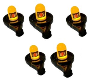 5 Pcs Water Sensor Shivlinga | Idol SHIVLING Diya, Water Sensor Shivalinga, Festival Decoration Diya Light, Home Decor Lights for Decoration(Pack Of 5) SD005-Shivling_2_(P5))