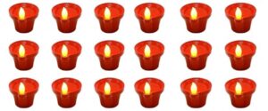 18 Pcs Water Sensor Light Diya Led Light Diya Diwali Purpose Floating Candles for Home Decor Festivals Decoration Diwali Lights Water Activated (Pack of 3) SD016-DIYA (P3))