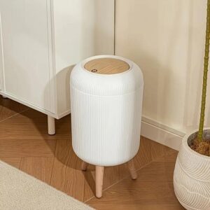 StyleX Store Small Plastic Storage Basket, Compact Organizer Box with Handles for Drawers, Kitchen, Bathroom & Home, Durable, Lightweight, Multi-Purpose Plastic Organizer (White, Pack of 8)