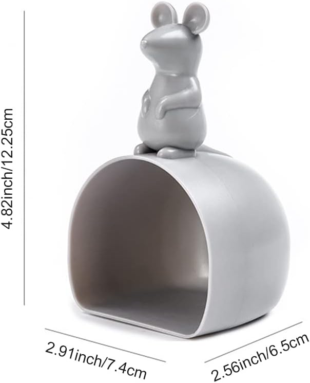 DropShopee Rice Lentil Measuring Cup | Cute Dal Scoop Spoon for Kitchen Storage Jar | Compact Dry Food Scoop with Handle | Small Grain Dispenser for Home Use - Set of 3 (SL014-MEASURING CUP) - Image 3